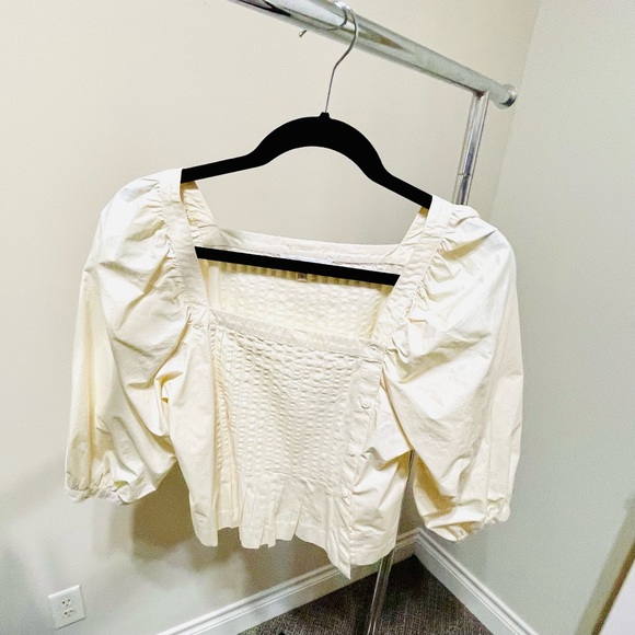 Corey Lynn Calter Cream Blouse - Picture 2 of 6